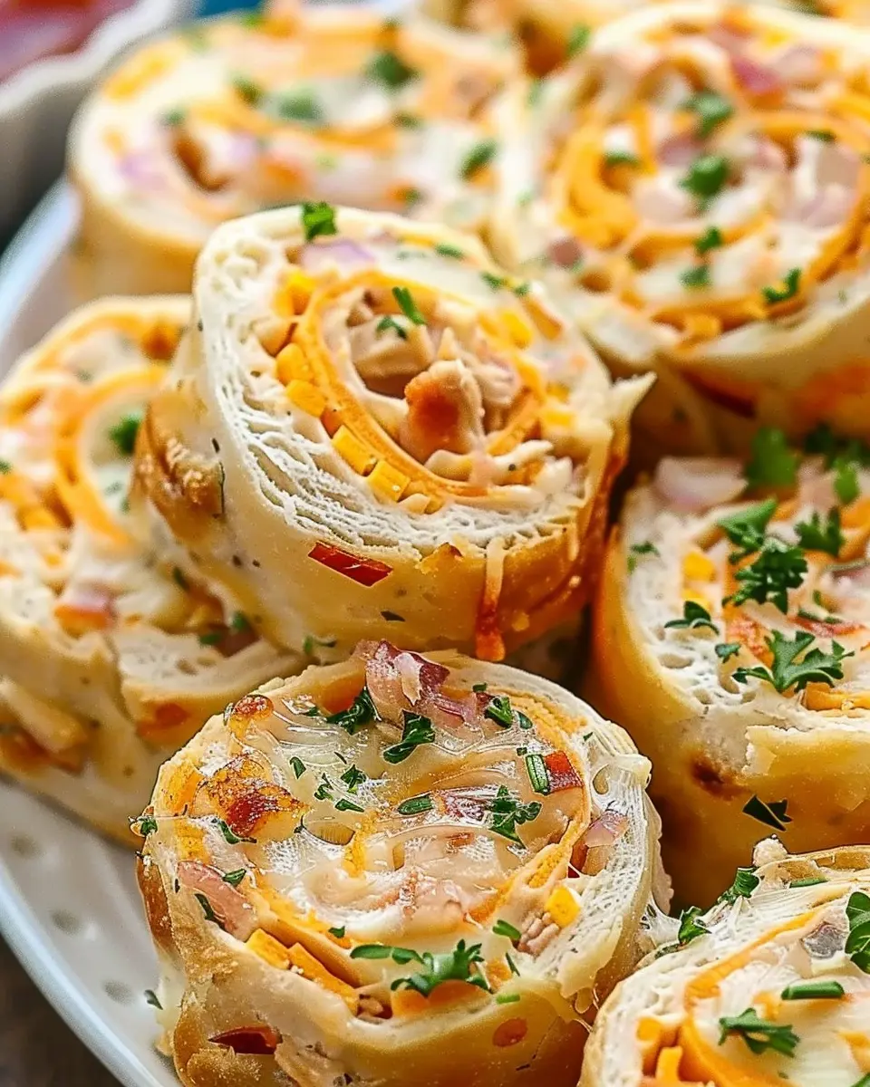 Crack Chicken Pinwheels: Easy Turkey Bacon and Chicken Ham Delight