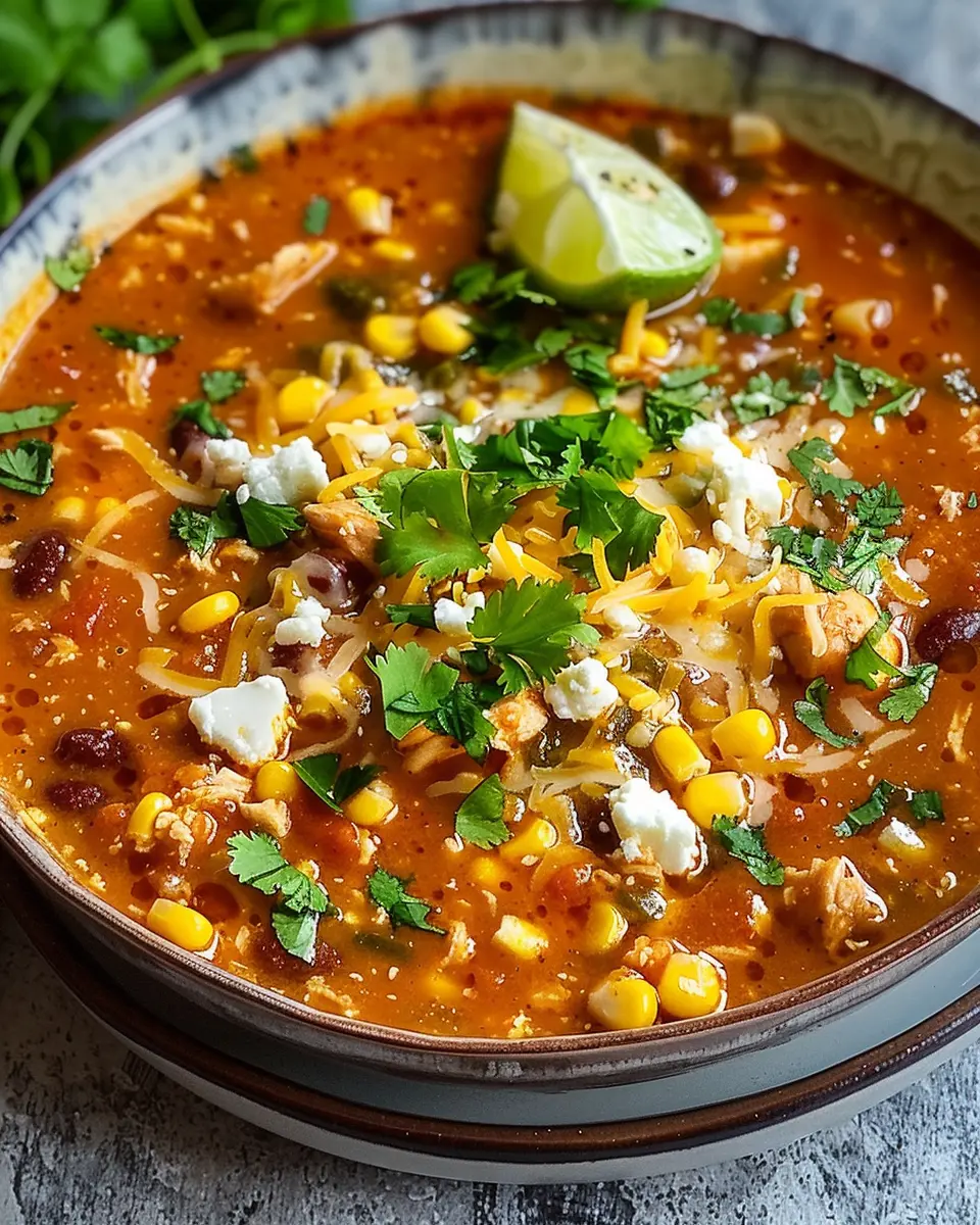 Street Corn Chicken Chili Recipe: Easy Comfort Food Delight