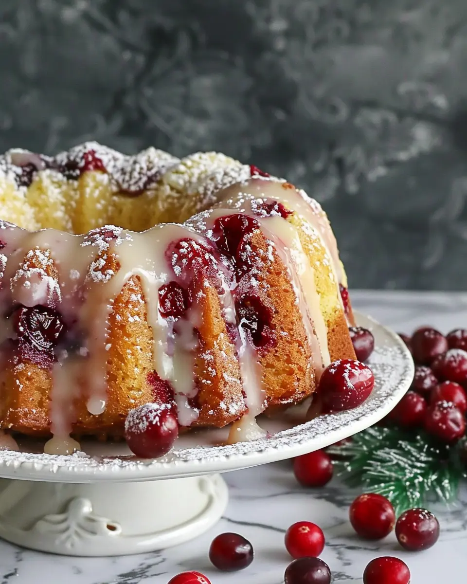 Cranberry Orange Bundt Cake: The Best Homemade Holiday Treat