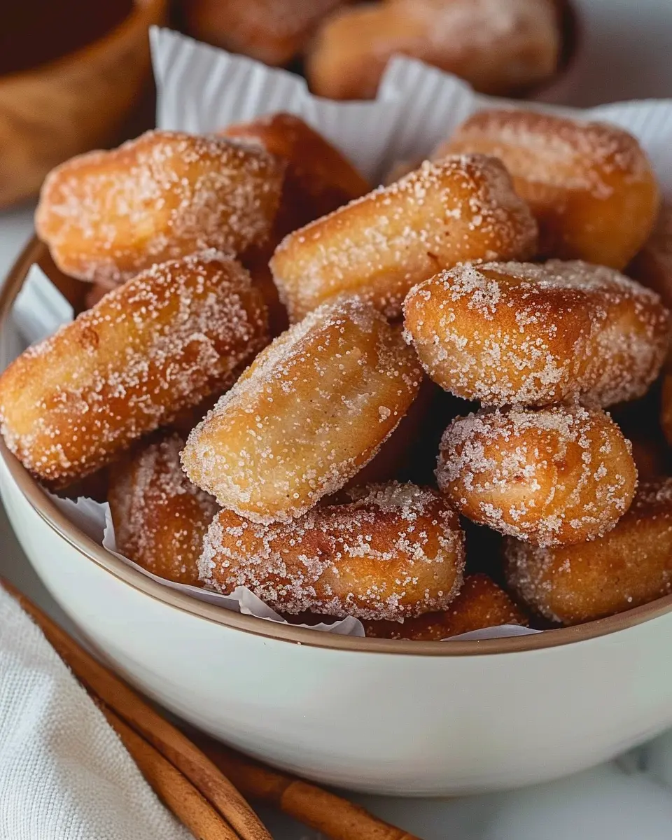 Healthy Air Fryer Churro Bites: Easy Guilt-Free Indulgence