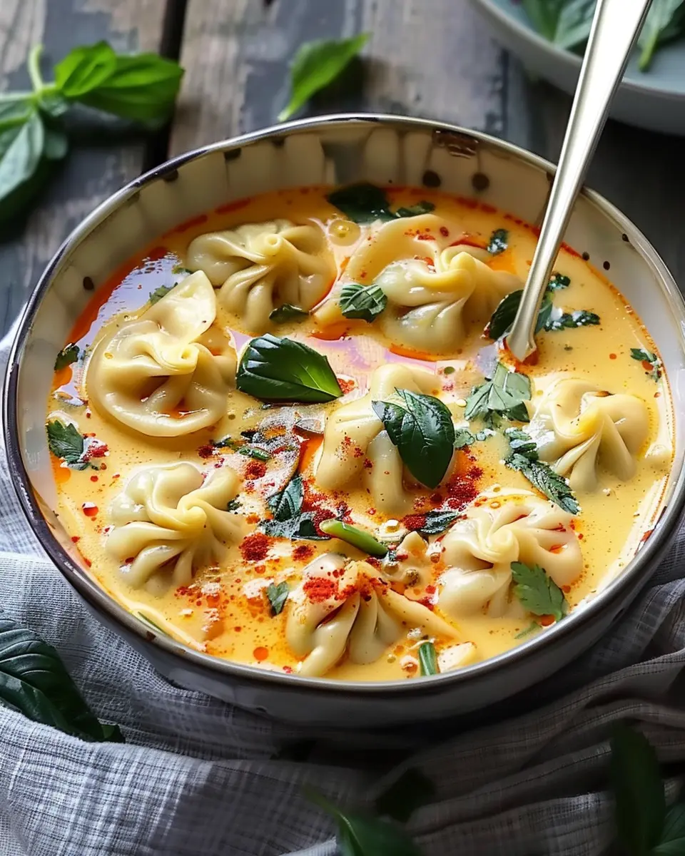Easy Thai Coconut Curry Dumpling Soup: Comfort in Every Bowl