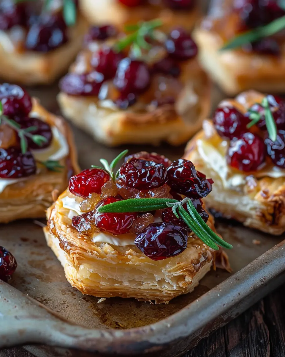 Baked Cranberry Brie Bites: Easy Indulgence for Home Chefs
