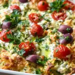 Dump-and-Bake Chicken Tzatziki Casserole