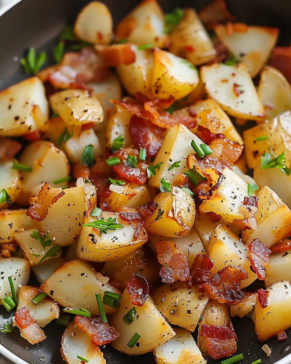 Potato and Bacon Hash: A Delightful Twist with Turkey Bacon