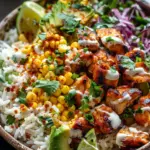 Street Corn Chicken Bowl