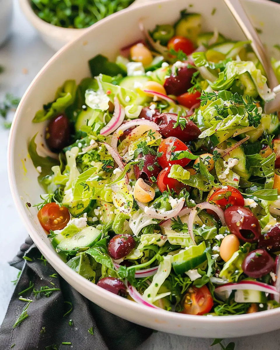 Famous La Scala Chopped Salad: A Delicious Twist with Turkey Bacon and Chicken Ham