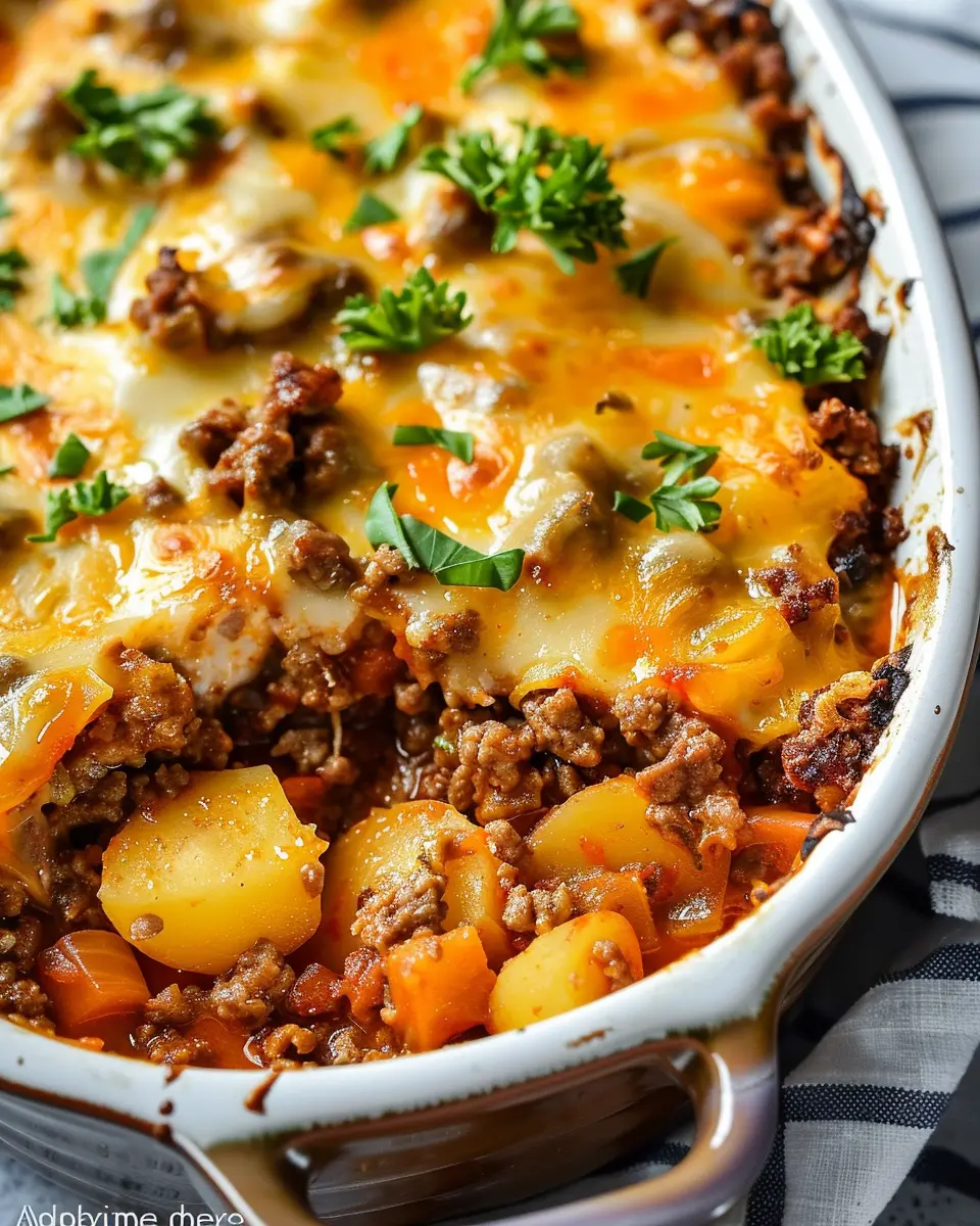 Hobo Casserole Ground Beef: Easy Family Favorite Recipe