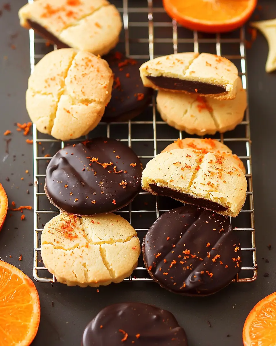 Chocolate Dipped Orange Shortbread Cookies: Indulgent Treats for Every Occasion